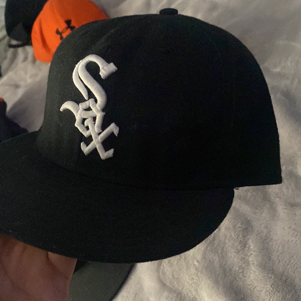 White Sox fitted hat MLB NEW ERA …7 3/8